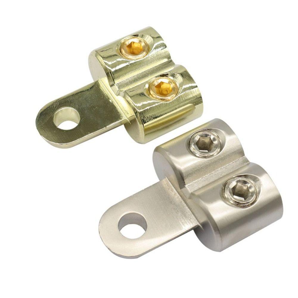 0GA 4GA Amp Input Reducer Brass Power Supply Reducer Durable Car Audio Terminal Connectors