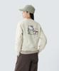 SNOWPEAK APPAREL [Snowpeak X Hello Kitty] Women'S Lightly Fleece-Lined Sweatshirt (S26Wwfht87) Light Beige