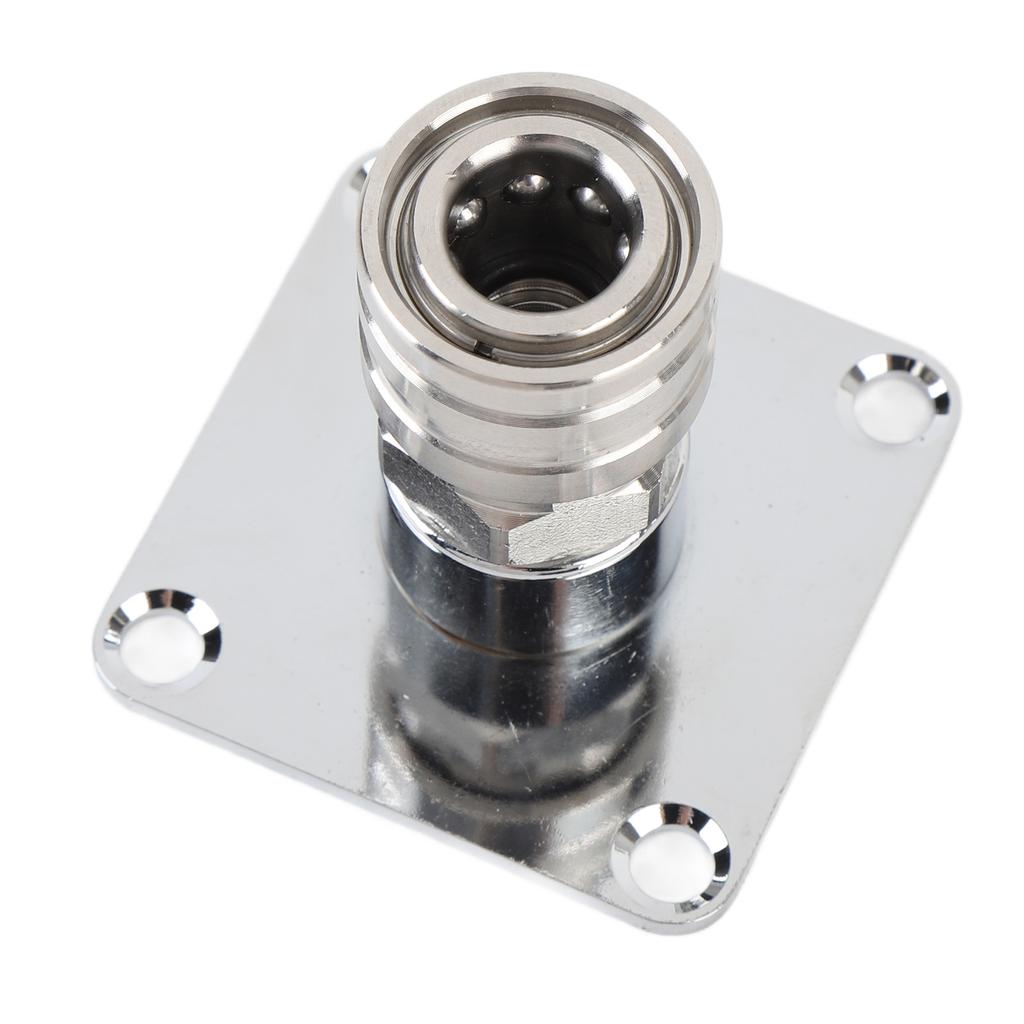 Schaum Hochdruckreiniger Halter Aluminiumlegierung Platzsparend Einfache Lagerung 1/4 Zoll Schnellanschluss Wandhalterung Schaumkanone Organizer Gestell