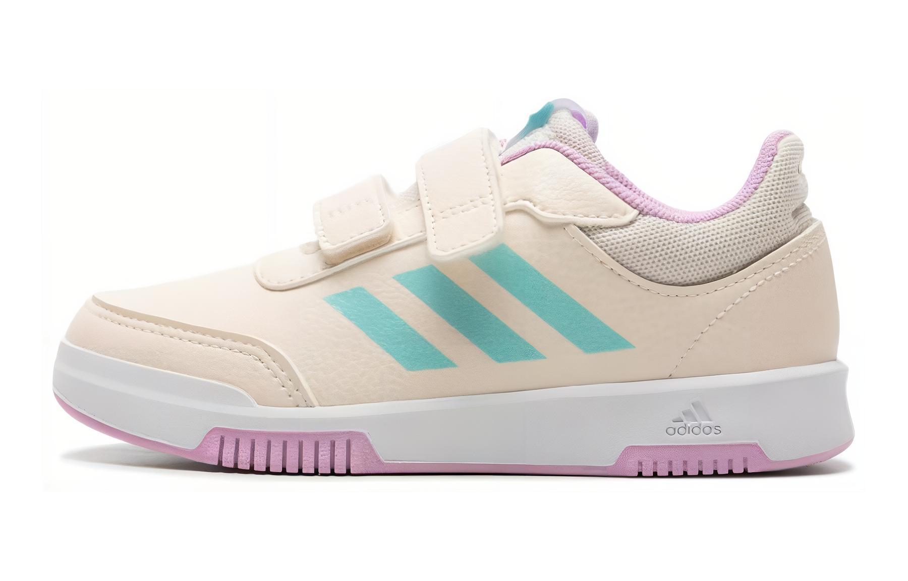 

Adidas Tensaur Abrasion Resistant Low top Kids Skateboarding Shoes Beige Pink Kids IG8583 37