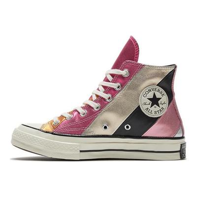 1970s Metallic Rainbow High Top Chuck 70 Trendy Versatile High Top Canvas Women's Color