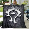 WOW, World of Warcraft Game Gamer Soft Plush Blanket,Flannel Blanket Throw Blanket for Living Room Bedroom Bed Sofa Picnic Cover