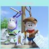 Adorable Buzz Lightyear And Woody Guitar Plush Keychain Doll For Bag Accessories