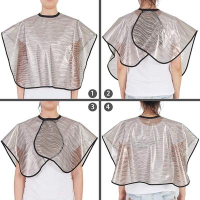 Barbershop Hairdressing Cape Waterproof Hair Coloring Wraps For Hair Color Shampoo Hair Dye Shawl Cloth Haircut Cloak Barber