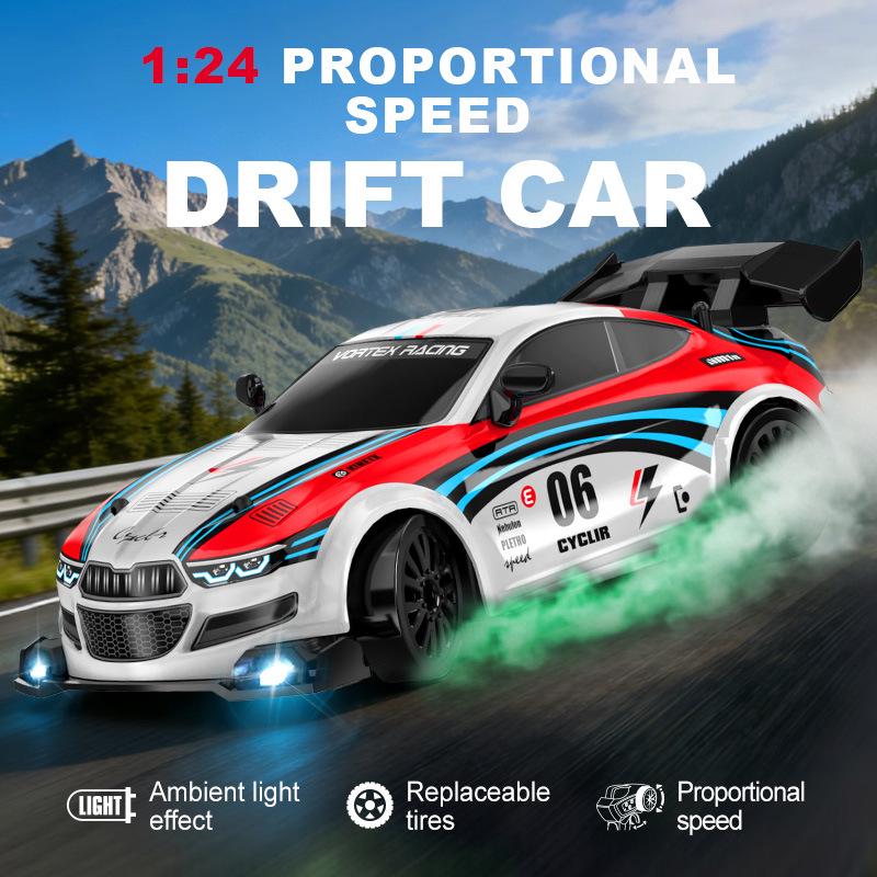 1:24 Four-Wheel Drive RC Drift Car with Stepless Speed
