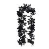 Black Artificial Rose Vines 175cm Halloween Garland Halloween Rose Leaf Vines  Table Centerpiece