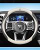 Genuine Leather Steering Wheel Cover for Tank 300 - Ultra-Thin, Universal, All-Season Fit, Cyber Design
