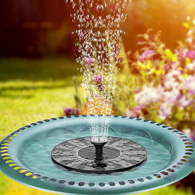 Luminous Solar Floating Water Pump - Outdoor Garden Fountain for Fish Ponds