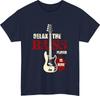 Rilassati, il bassista è qui divertente maglietta musicale chitarrista citazione umoristica regalo top