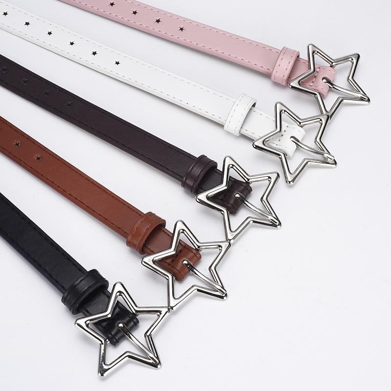 Fivepoint Lovely Star Design Belt For Women With Charming Colors For Looks Fashionable
