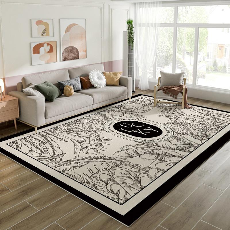 Living Room Carpet Household Carpet Dirt Resistant Easy To Maintain Large-sized Carpet