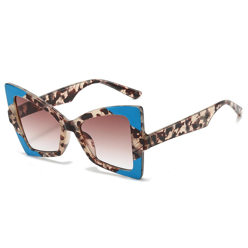 2024 Luxury Oversized Cat Eye Sunglasses for Men Women Fashion Brand Colorful Frame Sun Glasses UV400 Eyewear for Travel Driving