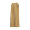 Edition Women's Pleated Wide-Leg Cotton Cargo Pants