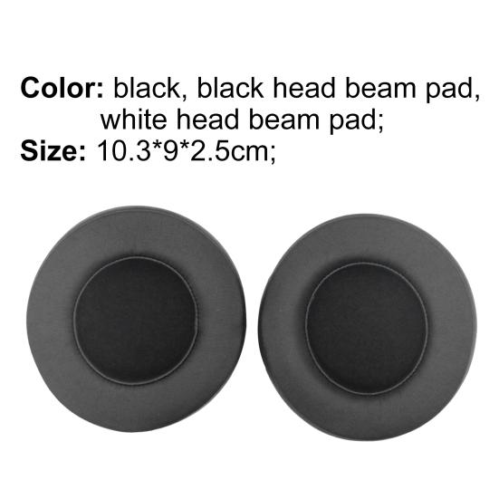 Headphone Earmuff Exquisite Workmanship Memory Foam Comfortable To Wear