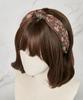 Maia Garden Jacquard Hairband - Knot Type Brown