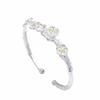 Bracelet for Female Students Simple Mori Style Fresh Versatile Plum Blossom Open Bracelet Gift for Girlfriend Vintage