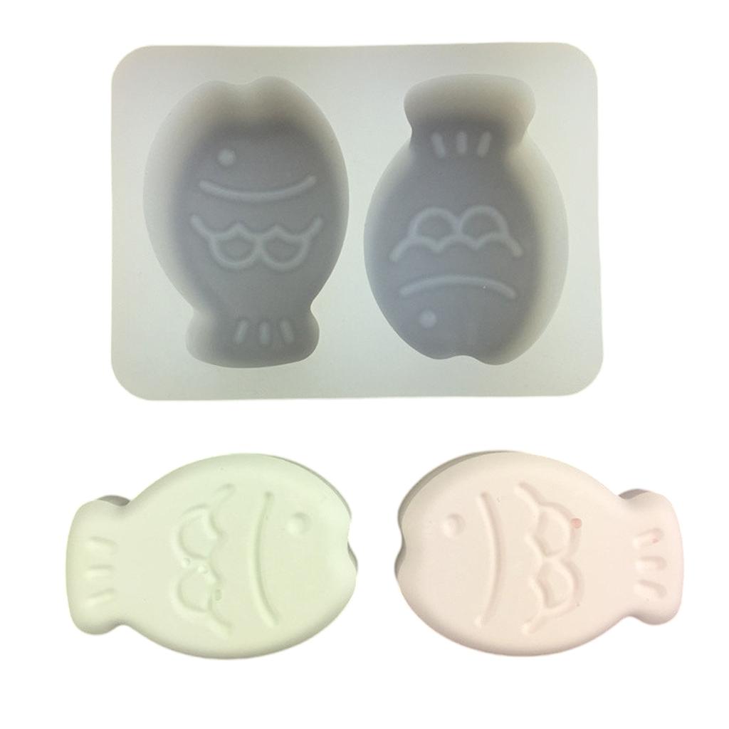 Schokoladenformen Bonbonformen Fischförmige Backformen Silikon Fondantformen Silikonmaterial DIY Kuchen Dekorationswerkzeug