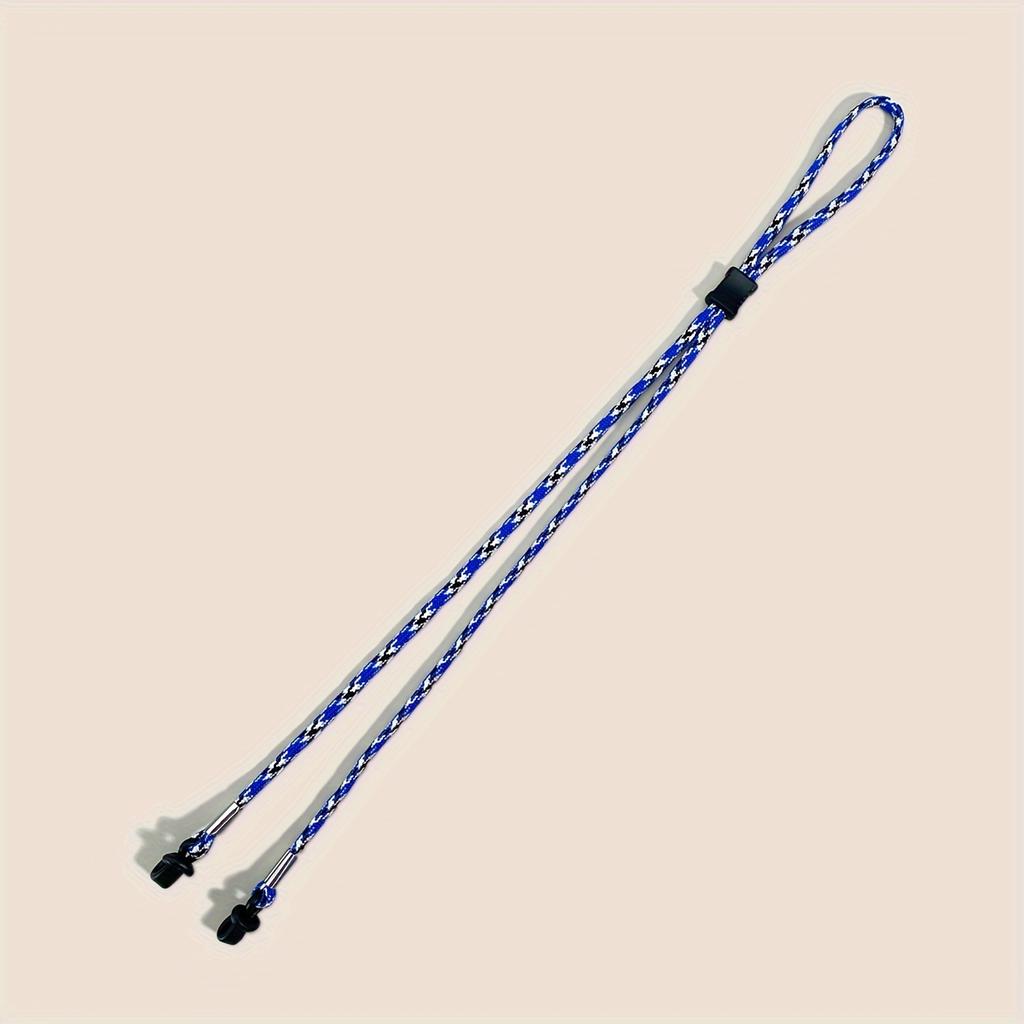 1pc Adjustable Colorful Glasses Rope, Anti-lost Non-slip Outdoor Sports Glasses Strap, Glasses Fixer