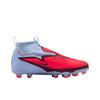Nike Phantom 6 High Academy GS MG Royal Tint Svart Barn Fotballsko Blå Lysende Crimson HQ2042-400