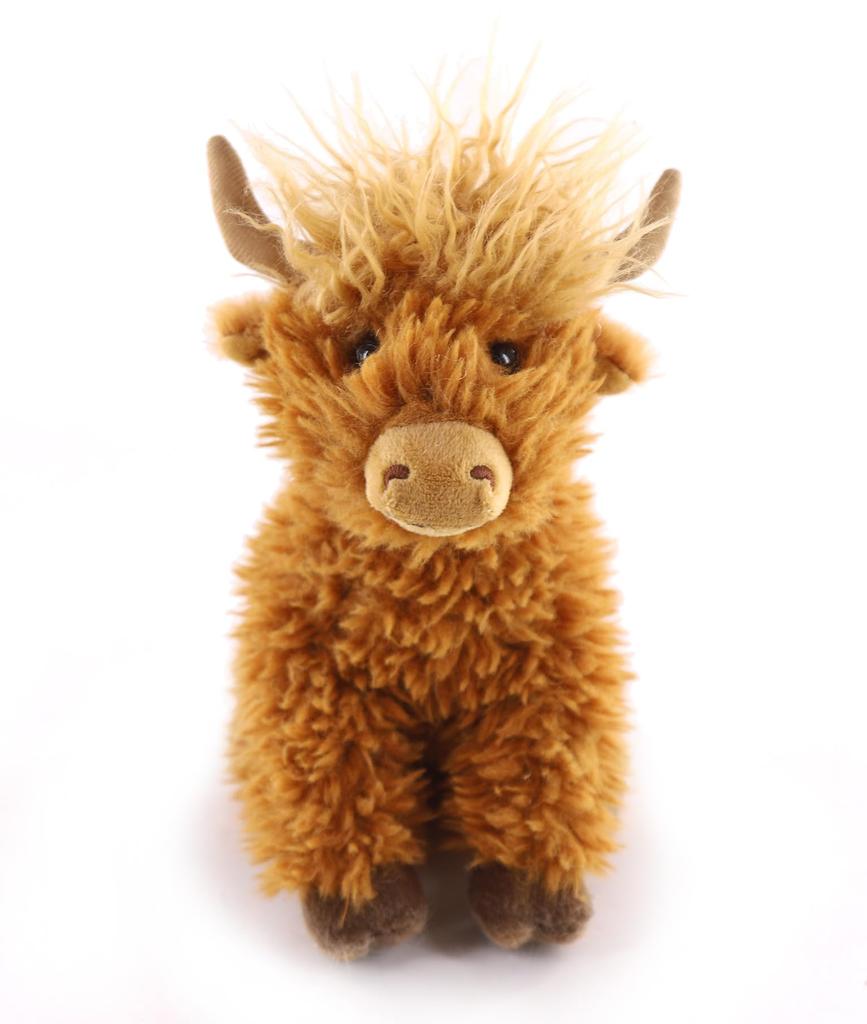 Garden and Farm Animals Series Highland Cow Plush Toy