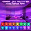 Luminorthe Cube Lamp Ocean, 18 Colors Northern Lights Projector with Remote, 30 Lighting Modes Ocean Wave Projector Light Galaxy Projector, Ambient
