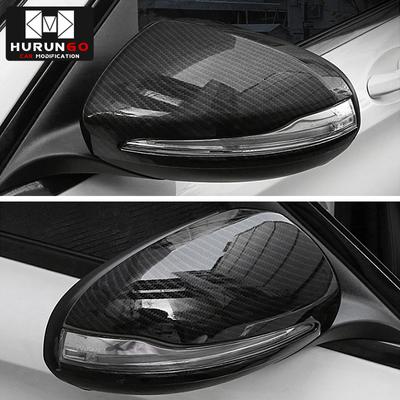 Carbon Faser Für Mercedes Benz C w205 E W213 GLC-Klasse X253 S Klasse w222 ABS Kunststoff Auto rückspiegel Kappe Abdeckung Trim Für