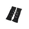 Punk Style Fingerless Gloves with Buckle Straps Gloves Arm Sleeves  Cosplay Stage Performances