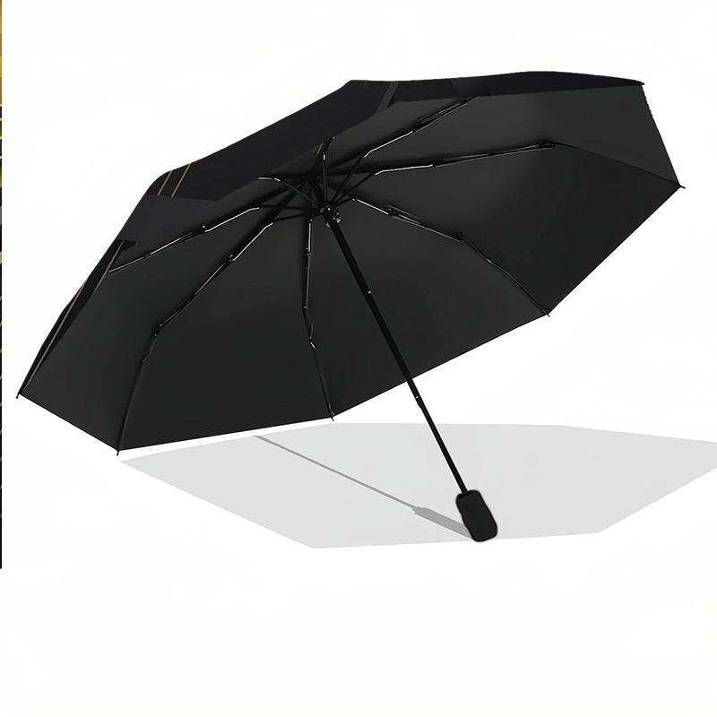 Hull FC Print Auto 8?Ribs Folding Umbrella Wind Resistant Lightweight Automatic Umbrella For Daily Travel