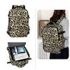 New Leopard Print Backpack with Large Capacity, Lightweight Travel Backpack, High Aesthetic Value, Commuting Computer Bag