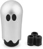 MUTEKI Car Shift Halloween Oni Universal Gear Shift Knob Compatible with MT and AT Passenger and Includes 3 Adapters Knob, Ghost/Cute Style,
