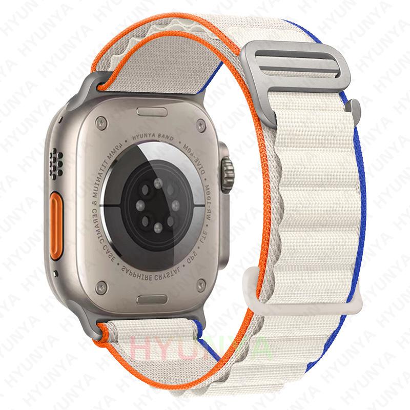 Alpine Straps for Watch Bands iWatch Series 10 11 46mm 9 8 7 SE Ultra 2 3 49mm 44mm 45mm 40mm 41mm 42mm Watchband Bracelet