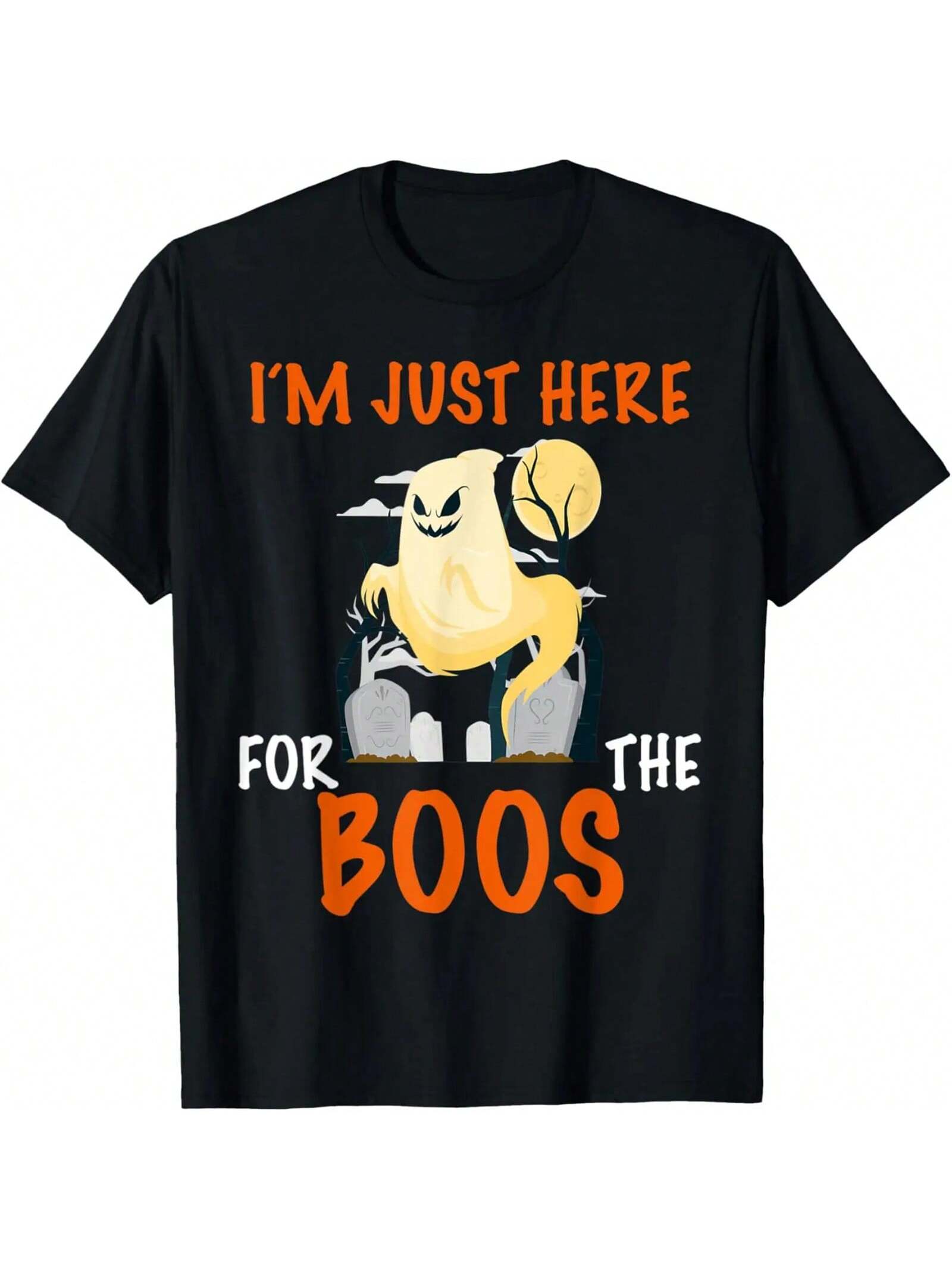 I Am Just Here For The Boos Funny Halloween Costume Gift T-Shirt S разноцветный