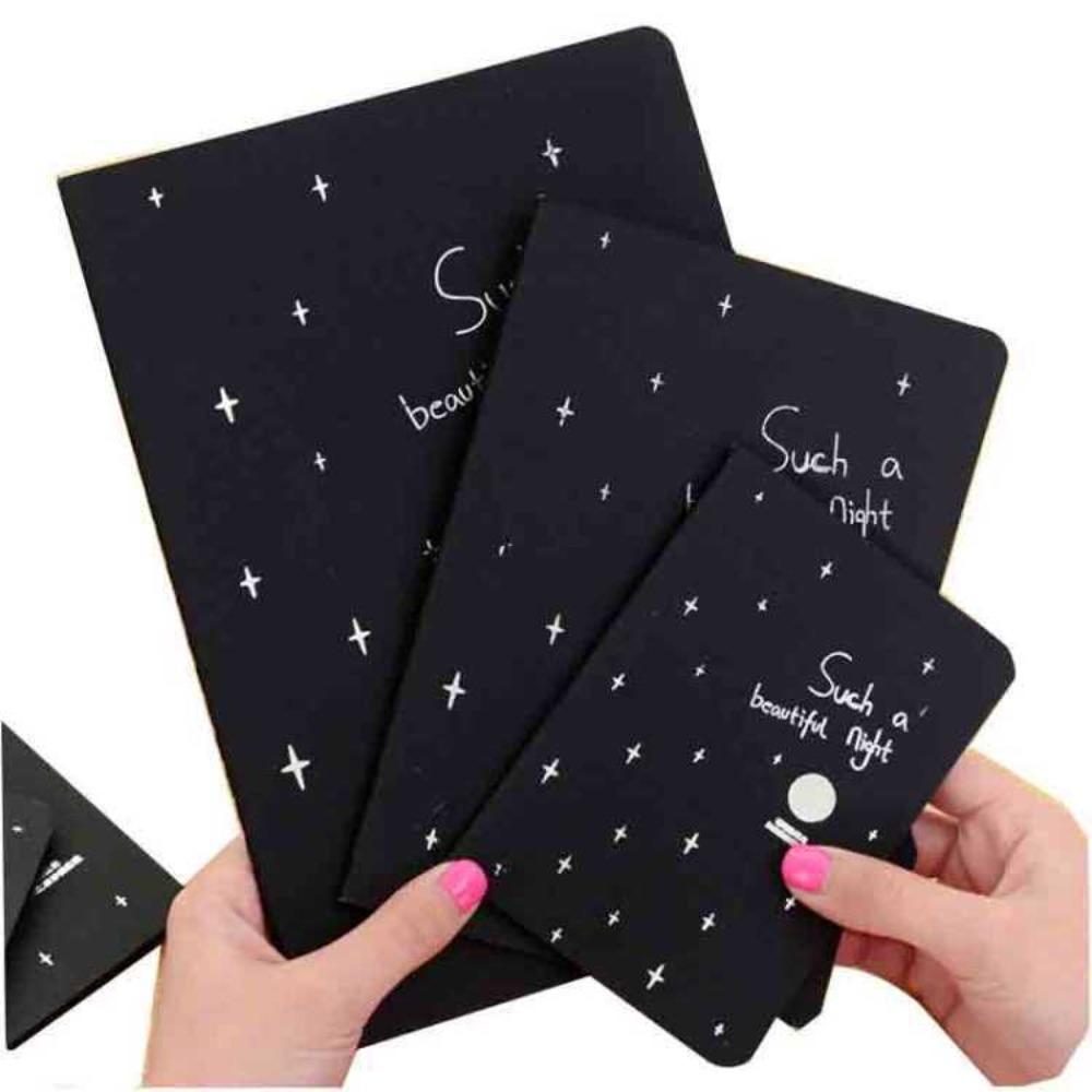 Paper Thickness Diary Black Paper Paper Sketch Graffiti Notebook Durable Notebook