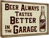 Vintage Metal Sign – “Relax We're All Crazy. It's Not a Competition” Funny Quote – 8x12 Inch Tin Wall Decor for Home Dorm