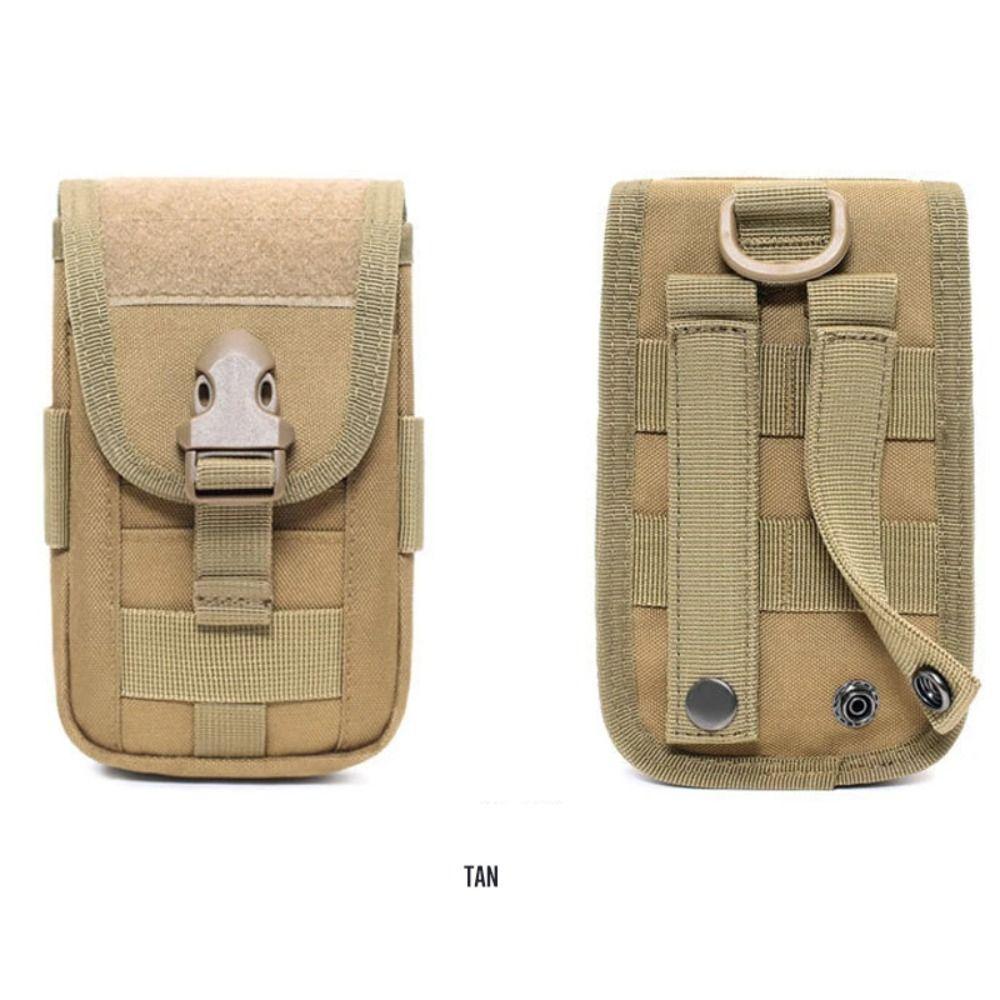 Handytasche mit großer Kapazität, Gürteltasche aus 1000D Nylon, Clip-On-Hülle, Tasche für Outdoor-Aktivitäten