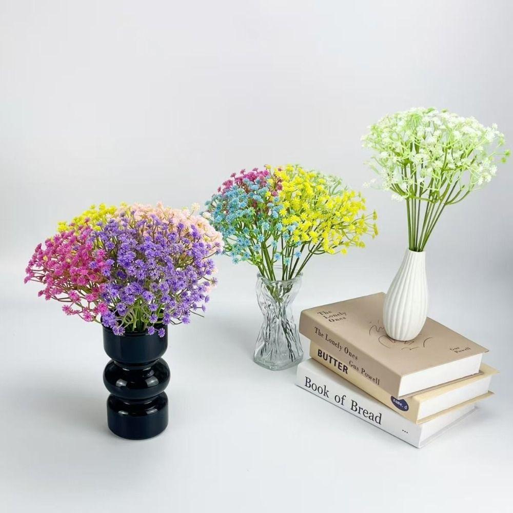 Fake Plants Artificial Starry Flowers DIY Floral Realistic Realistic Flowers Soft Simulated Flowers Photography Props