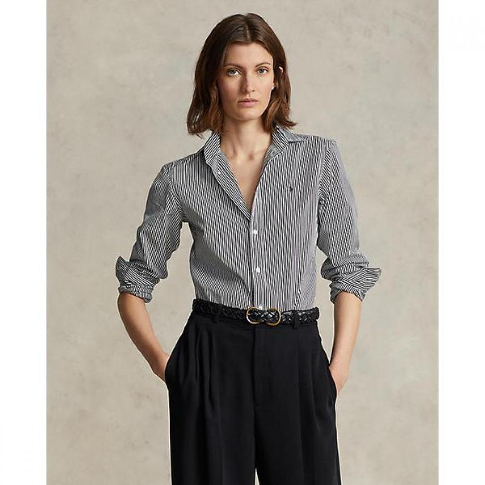 Polo Ralph Lauren Women S Striped Cotton Shirt  wmpoShtndo20334999 2