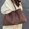 Women's Bag 2025 New Korean Retro High-end Shoulder Handbag Winter Niche Large-capacity Tote Bag Women