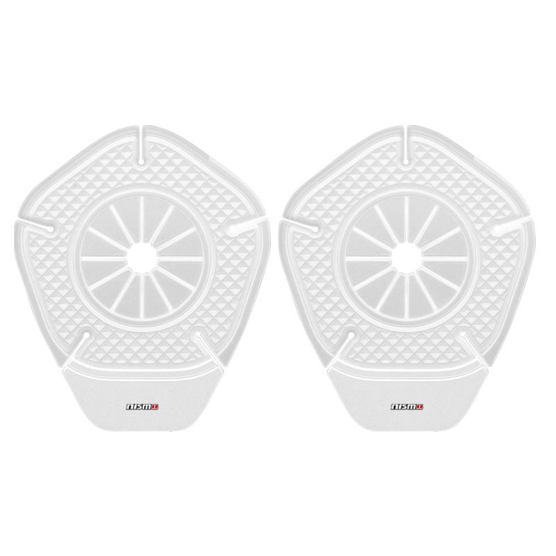 

2Pcs Car Windshield Wiper Protective Cover Dust Wiper Emblem Car Styling For Nissan Nismo Qashqai j11 j10 Juke X Trail t32 Tiida Leaf nismo белый