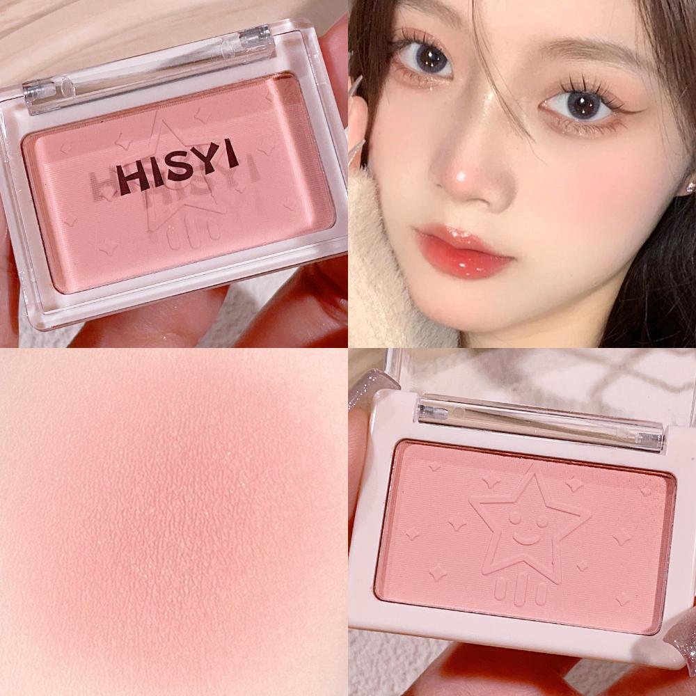 Single Blush Single Honey Powder Powder Natural Whitening Highlight Brightening Rouge 6 Colors Available