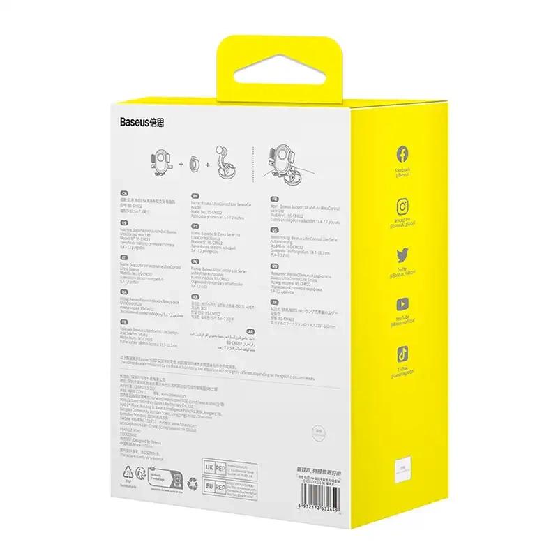 Uchwyt Na Telefon Baseus  Ultracontrol Lite Series (Czarny)