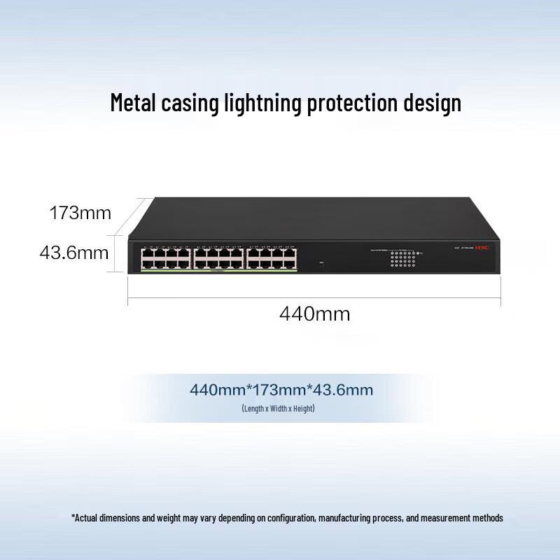 H3C S1750-24G 24-Port Gigabit Managed Layer 2 Switch