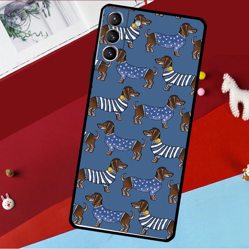 

Dachshund Teckel Dackel Dog Funda For Samsung Galaxy S26 S25 S24 S22 S23 Ultra Plus S20 S21 FE S9 S10 S25 FE Phone Case Galaxy S20Ultra