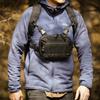Outdoor Camping Hiking Tactical Backpack Extended Chest Bag Multifunction Waterproof Quick Detachable Accessory Bag