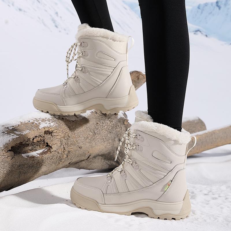 Snow Women's Boots Soft Ladies Shoes Platform Shoes Women Lightweight Ankle Boots Fur Botas Mujer Women's Winter Footwear