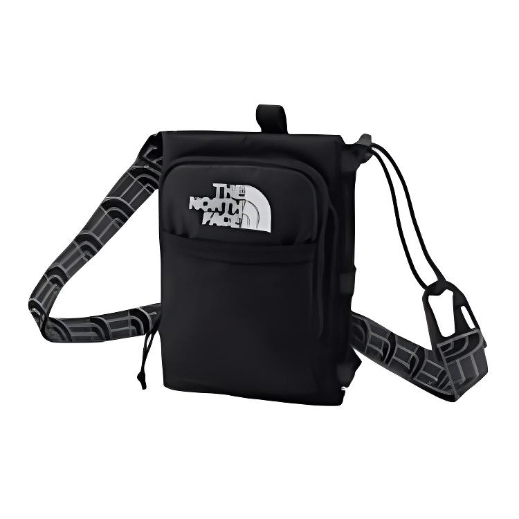The North Face Borealis 1L Lightweight Convenient Brand Logo Embroidery Shoulder Crossbody Bag Outdoor Unisex bags Black 81DQ-FW23-D1