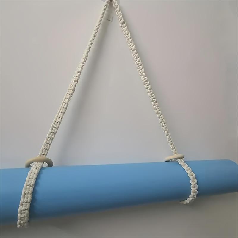 Multi-Functional Woven Yoga Strap 185CM Portable Cotton & Nylon Loop Stretch for Yoga Exercise and Yoga Mat Carrier Xl