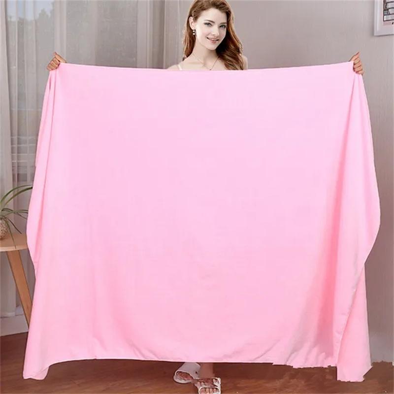 Microfiber Bath Towel, Super Large, Soft, High Absorption and Quick-drying, Sports, Men's and Women's Towels Beauty Hotel