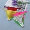 Herren-Tanga Sexy Spitze Spurlos Transparente Unterwäsche U-Konvex Panties Ultra-Dünn Durchsichtige Dessous Sissy Unterhosen Erotisch
