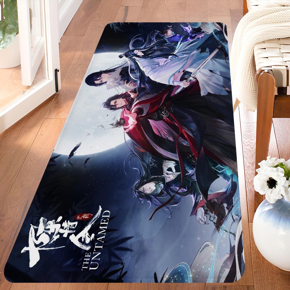 Mo Dao Zu Shi MDZS Anime Floor Mat Cheaper Anti-slip Modern Living Room Balcony Printed Bedside Mats